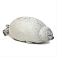thumbnail image 3 of LONG Almohada de foca enojada y regordeta de 20 cm, juguete novedoso en 3D, muñeco de peluche de león marino, regalo de cumpleaños para niños, 3 of 4