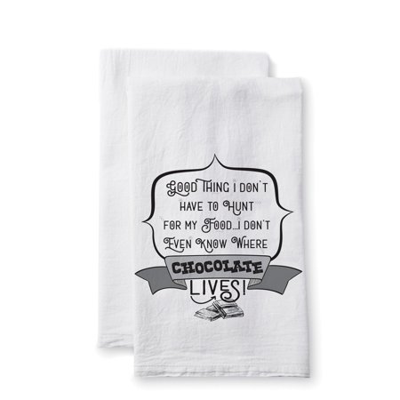 Sullivans Uplifting Linens Towels "Good Thing" -Set of 2