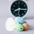 thumbnail image 5 of KAKOWELY huevos de Pascua rellenables, transparentes, con forma de bola de caramelo, de plástico jumbo, para fiestas de Pascua, reuniones familiares y actividades escolares., 5 of 5