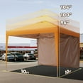 thumbnail image 6 of Quictent 10x10 Pop up Canopy, Portable Instant Setup Gazebo for 1 Person, Waterproof & UV Protection, Ideal for Camping, Beach, Parties, 6 of 8