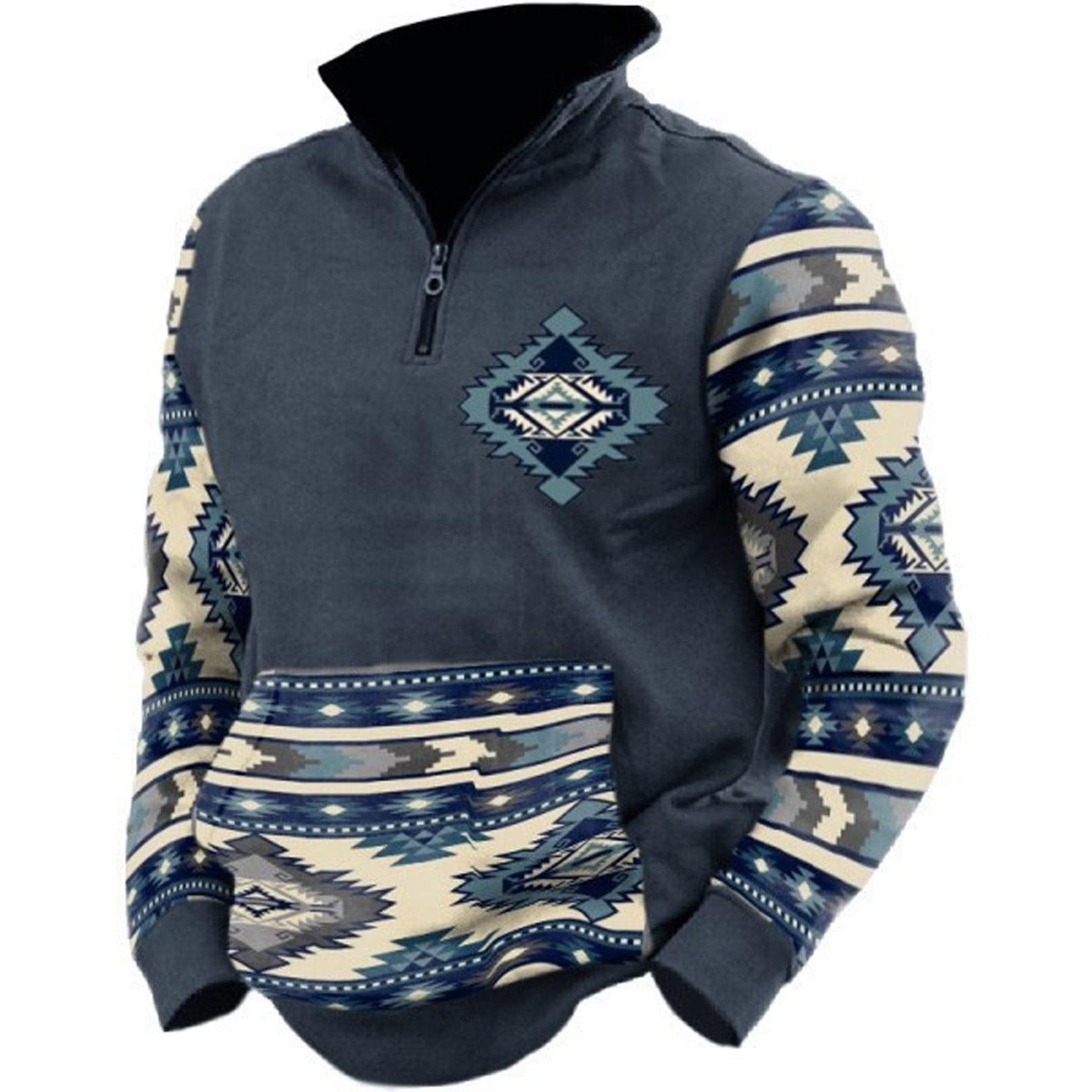 Sweat à Capuche Garçon Avec Fermeture éclair - Style Cargo Vintage, Poches, Manches Longues - 5