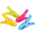 thumbnail image 2 of Clips coloridos para toallas de playa, clips de playa, clips para toallas para silla de playa, mantas, tumbonas de piscina, crucero (paquete de 8) - Evite que su toalla se vuele - Colores surtidos, 2 of 6