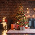 thumbnail image 6 of Uxcell 24Pcs 1.18" Christmas Balls Ornaments Shatterproof Ornaments Balls for Xmas Trees Decoration Black, 6 of 8