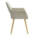 thumbnail image 6 of Upholstered Desk Chair No Wheels, 6 of 10