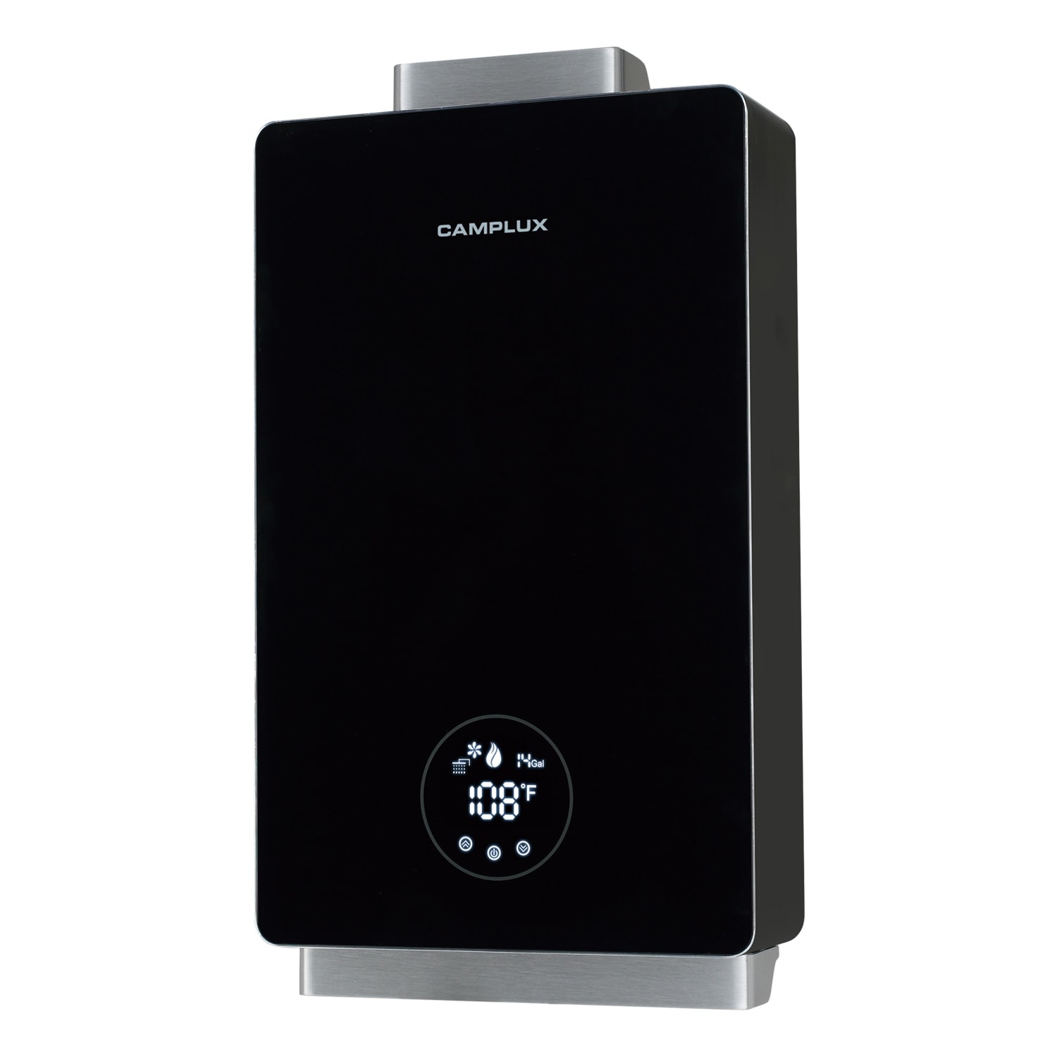 CAMPLUX  3.18 GPM 82,000 BTU Indoor Propane Tankless Water Heater with Digital Display, Black