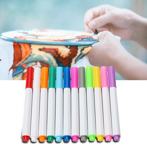 Crayon Disparaissant Effaçable Bricolage Couture 12Pcs Marquage Encre Tissu  