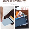 thumbnail image 3 of HUGFEGWE Stainless Steel Money Clip Purses Card Wallet Metal Check Clip Outdoor Money Clip File Fixing Clip Stainless Money Clip Multi-Function Money Clip Paper Clip Simple Office CJB91-68261, 3 of 9