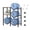 bilateral, variant on Multi tiers Rolling Water barrels Organizers for Home and Workplace Heavy Duty Carbon Steel Storage Rack Space Saving Design