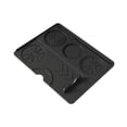 thumbnail image 1 of jifeng Coffee Tamper Mat Silicone Anti Slip Tamper Pad for Kitchen Home Coffee Shop Black, 1 of 9