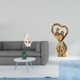 thumbnail image 2 of Figura Artística De Resina De Una Pareja, Ideal Para Decorar Escritorios, Armarios O El Hogar. Un Regalo Perfecto Como Recuerdo De Aniversario Para Enamorados O Familiares., 2 of 8