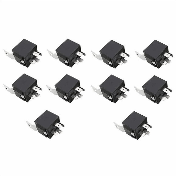 5Pcs Repeater Relay 4 Pins 12V 40A for Auto Car Relays