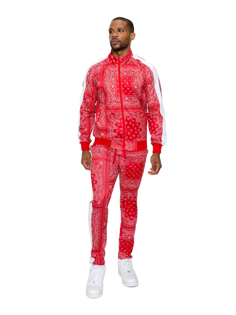 G-Style USA Men's High-Quality Heavy Fabric Tracksuit Set with