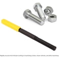 thumbnail image 3 of RVKXHD Thread Repair File, SAE UN Standard Thread Restoring File, 45 Steel High Strength File Thread Chaser, Thread Repair Tool, Thread Correction Hardware for Engineering, Home Projects, Onesize, 3 of 9