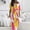 Yellow, variant on CQXIDFH Women Crew Neck Short Sleeve Midi Nightgown Print Loose Loungewear Dress, Oversized Side Pocket Casual Sleep Dress for Summer Home Resort Wear, Sizes S-2XL Blue