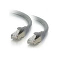 thumbnail image 1 of C2G 3ft (0.9m) Cat6 Snagless Shielded (STP) Ethernet Network Patch Cable - Gray - Patch cable - RJ-45 (M) to RJ-45 (M) - 3 ft - screened shielded twisted pair (SSTP) - CAT 6 - molded, snagless, stranded - gray, 1 of 3