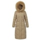 thumbnail image 2 of Parkas de manga larga para mujer, chaqueta informal de algodón con capucha y mangas largas de colores., 2 of 6