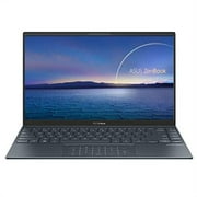 ASUS ZenBook 14 Ultra-Slim Laptop 14? Full HD NanoEdge Bezel Display, Intel Core i7-1165G7, 8GB RAM, 512GB PCIe SSD, NumberPad, Thunderbolt 4, Windows 10 Home, Pine Grey, UX425EA-EH71