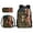 Deer Camo American Flag, variant on Kuiaobaty Cute Axolotl Print Backpack Set for Girls 17inch Bookbags Shoulder Lunch Bag and Pen Case Bag High Students School Bag Packs Satchel Laptop Bags, Pack of 3