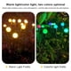 thumbnail image 4 of Bewildely 2 piezas de luz Solar para jardín, Patio trasero, Patio de casa, lámpara de tierra impermeable, accesorios de iluminación para exteriores, Iluminación y accesorios Blanco cálido Bewildely HA073260-01, 4 of 6