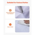 thumbnail image 5 of KFFKFF Inflatable Nightclub, 29.5 x 19.7 x 13.1 ft Party Tent with 1100W Blower & Sandbags, Blow-Up Event Tent with Windows, Air Cube Structure for Birthdays, Weddings, and Celebrations, White, 5 of 9