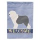 thumbnail image 1 of "Treasures BB8294GF Old English Dog Bobtail Bandera de jardín, tamaño, multicolor" Caroline's Treasures BB8294GF, 1 of 1