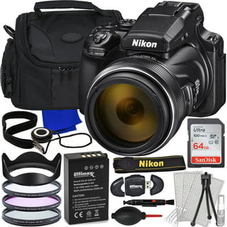 Nikon COOLPIX P1000 Digital Camera 83x Optical Zoom WiFi +Case +Tripod-  64GB Kit 