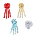 thumbnail image 5 of Large Christmas Tree Decoration Bow Hot Sale Rosette Festival Big Celebrate,86*33CM, 5 of 5