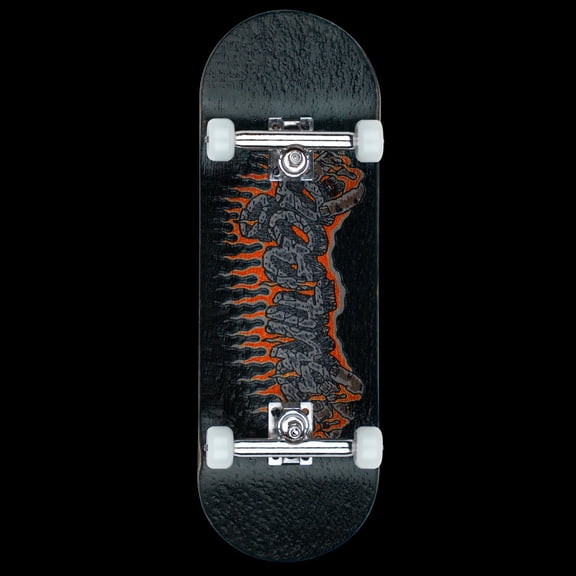 BullGod Premium Fingerboard Complete Flaming Hands 34mm
