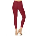 thumbnail image 3 of Women's Casual Cotton Blend Pockets Slim Fit Skinny Jegging Stretchy Jeans Pant S-3XL, 3 of 5