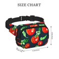 thumbnail image 4 of Disketp Tomatoes Riñonera de Doble Capa, Bolsa de Cintura Ajustable para Viajes, Correr y Senderismo, Riñonera Ligera para Hombre y Mujer, 4 of 9