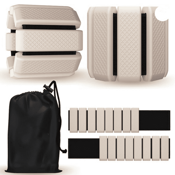 Wrist & Ankle Weights - 1 Pair - Wearable Ankle Weights for Women and Men - Wearable Bracelet for Exercise, Yoga, Walking, Running, Dance, Barre, Pilates, Cardio, Aerobics