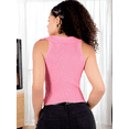 thumbnail image 3 of Blusa Casual Mujer Moderna Tejido Acanalado Stretch, 3 of 5