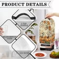 thumbnail image 4 of HELLHERO Stylish Food Processor Cover for Not Easy to Fade Polyester Kitchen Appliance Protections, Hummingbird and Pumpkin, 4 of 6
