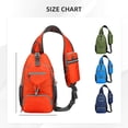thumbnail image 4 of Waterfly Crossbody Sling Backpack for Men Women Lightweight Shoulder Bag for Hiking Travel and Outdoor Sports, 4 of 9