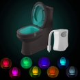 thumbnail image 2 of Multi-Color Motion Sensor LED Toilet Light for Him, Her, Men, Women, Birthday Kid, Funny Unique, 2 of 5