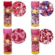 Wilton Valentine's Day Sprinkles Set, 4-Piece