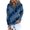 Blue, variant on Fesfesfes Women Hooded Casual Long Sleeve Printed Ladies Hooded Sweatshirt Tops Blouse Plus Size $10