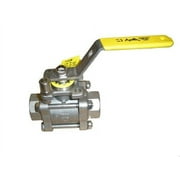 1-1/2" Apollo 86R-207-01 Ball Valve Socketweld Ends, Full Port Stainless Steel