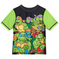 thumbnail image 5 of Nickelodeon Boys Swim Set - Paw Patrol Teenage Mutant Ninja Turtle UPF50+ Rash Guard & Swim Trunks 2 Piece, 5 of 7