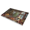 thumbnail image 2 of 12x18 inch Frameless Oil Painting&nbsp;Wall Art Fireplace & Christmas Trees,Living Room,Kitchen,Man Cave Decor Wall Art Prints Poster,Retro Fireplace & Christmas Trees Oil Paintings On Canvas Gift, 2 of 6