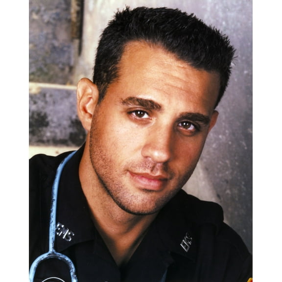 Third Watch Jason wiles Posed in Black Uniform Photo Print (8 x 10)