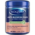 thumbnail image 3 of (6 pack) Noxzema Ultimate Clear Anti-Blemish Pads, 2% Salicylic Acid, Acne Treatment Face Pads, 90ct, 3 of 10