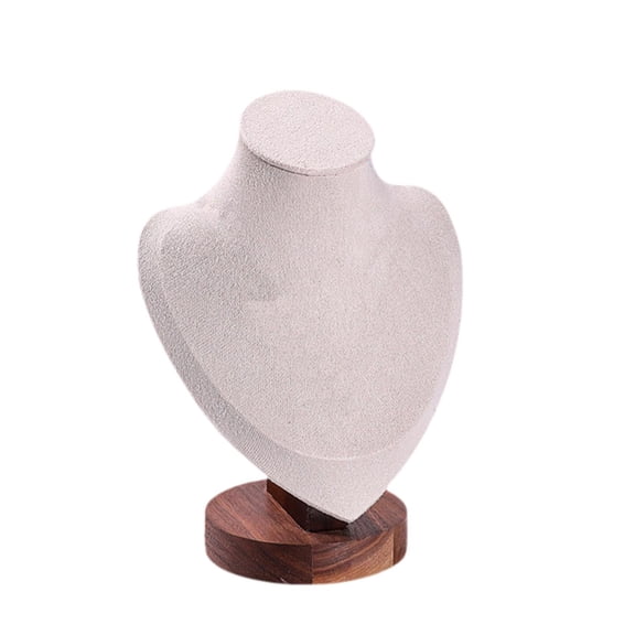 Milageto Necklace Display Bust Mannequin Tabletop Retail Stores Jewelry Display Stand Small