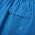 thumbnail image 6 of KHONTS Swim Trunks for Men Quick Dry Bathing Suit Inseam Board Shorts with Compression Liner and Pocket 07-Sky Blue S, 6 of 7