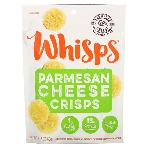 Whisps, Parmesan Cheese Crisps, 2.12 oz