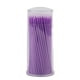 thumbnail image 1 of Paquete de 100 pinceles de maquillaje desechables, aplicadores de extensiones de pestañas y cosméticos., 1 of 7