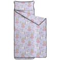 thumbnail image 2 of Princess and Unicorn Purple Toddler Nap Mat with Pillow & Blanket, Soft Sleeping Mat for Preschool Daycare Travel Sleepovers, 2 of 6