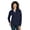 True Navy, variant on Ladies Microfleece Jacket-4XL (Pearl Grey)