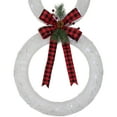 thumbnail image 4 of Northlight 48" LED Lighted Wreath Snowman Outdoor Christmas Decoration, 4 of 7