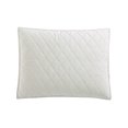 thumbnail image 2 of Set de edredón Vera Wang Luxurious Velvet Diamond Ivory King, 2 of 2